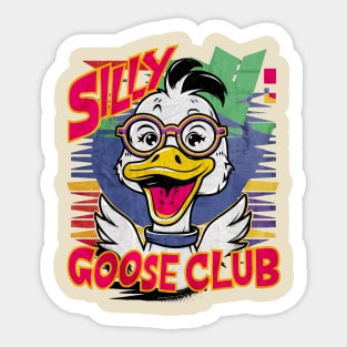 Silly Goose Club Sticker